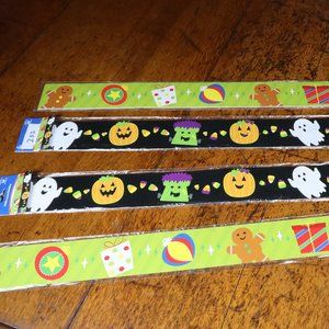 Lot of Teacher Supplies Reversible Border Holiday